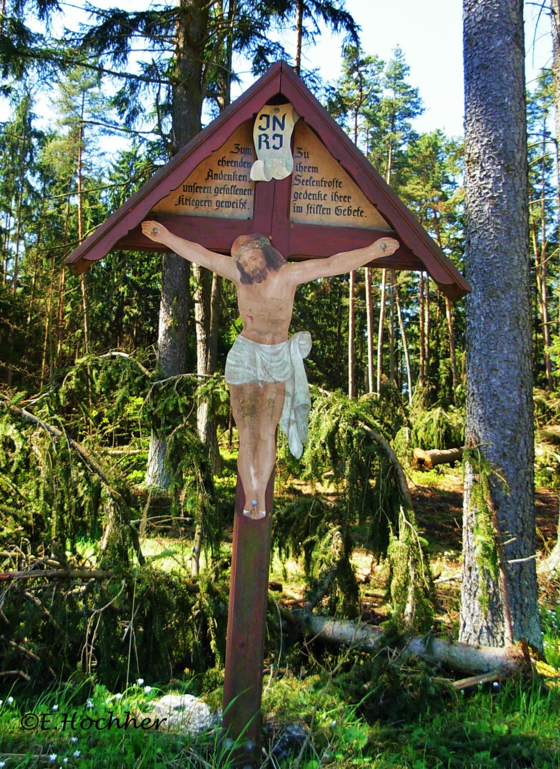 Holzkreuz