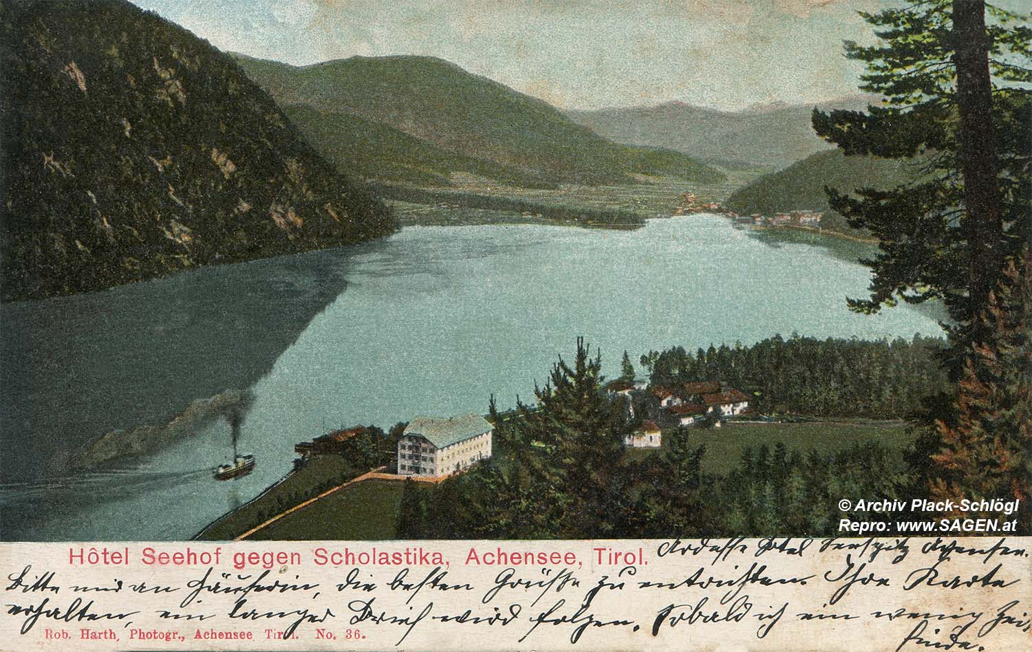 Hotel Seehof gegen Scholastika, Achensee, Tirol