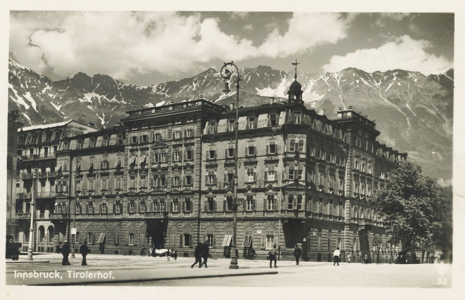 Hotel Tyrol in den 1930ern
