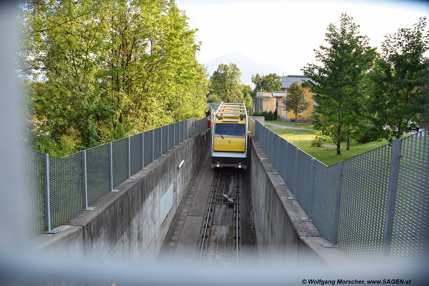 Hungerburgbahn Einfahrt Tunnel