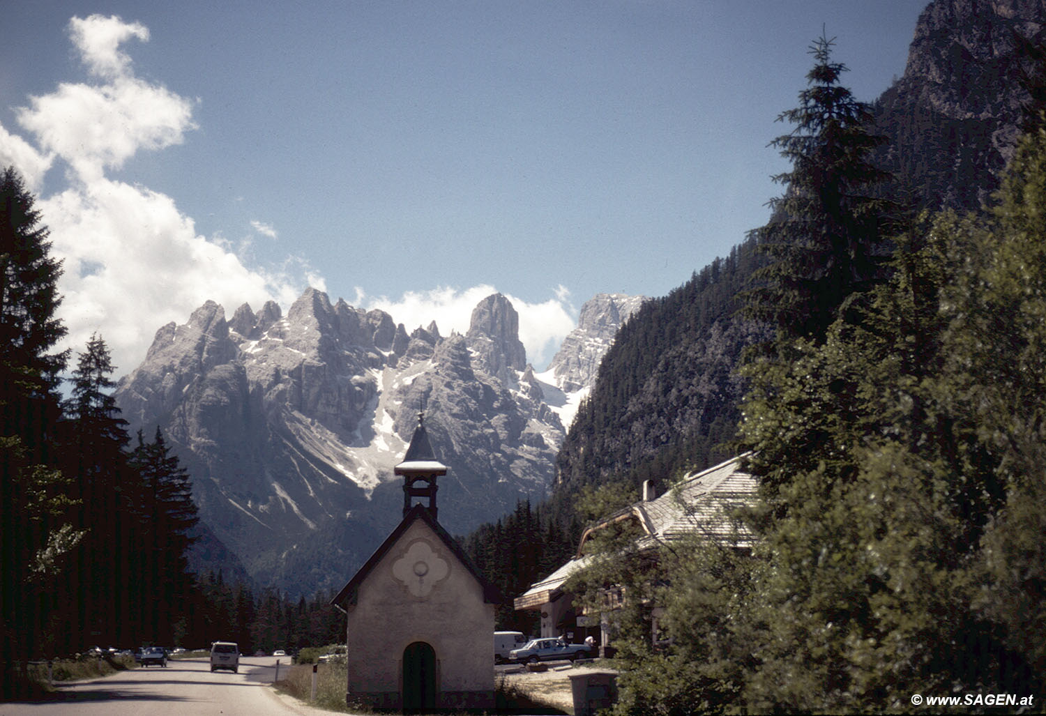 In den Dolomiten, Kapelle Maria am Wege
