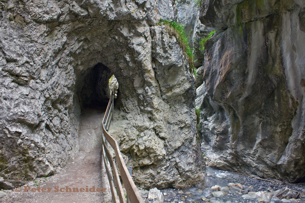 In der Rosengartenschlucht