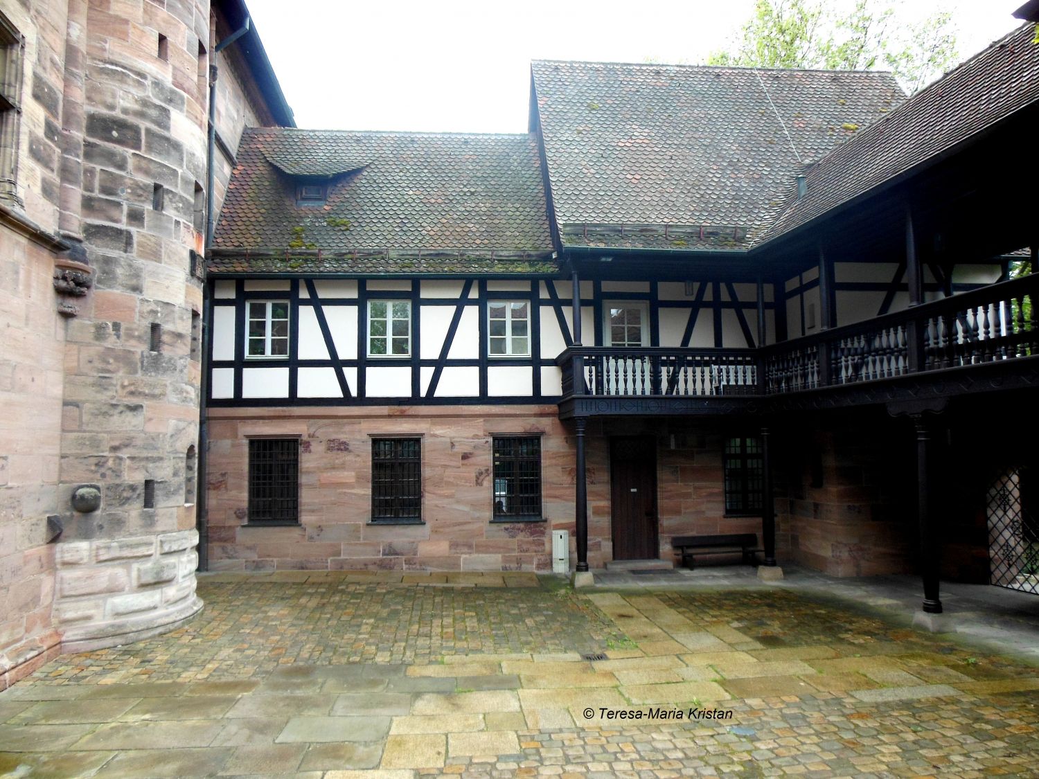Innenhof, Tucherschloss Nürnberg