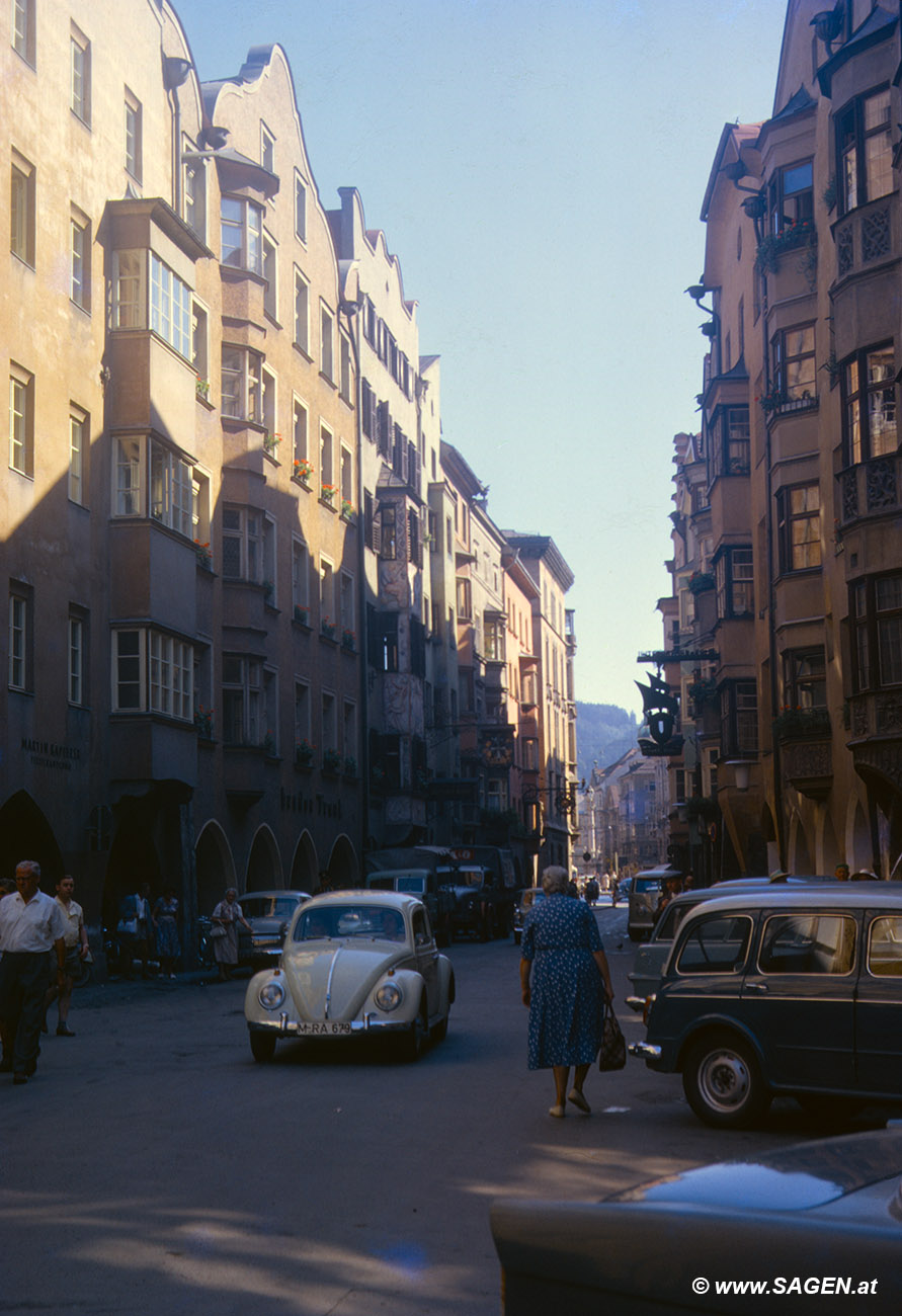 Innsbruck, Altstadt 1965