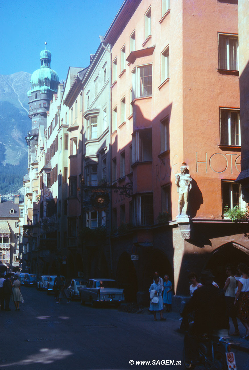 Innsbruck, Altstadt 1965
