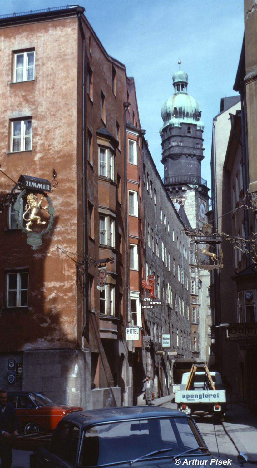 Innsbruck Altstadt Stadtturm 1967