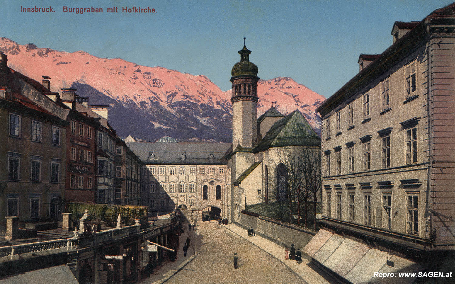 Innsbruck Burggraben 1908