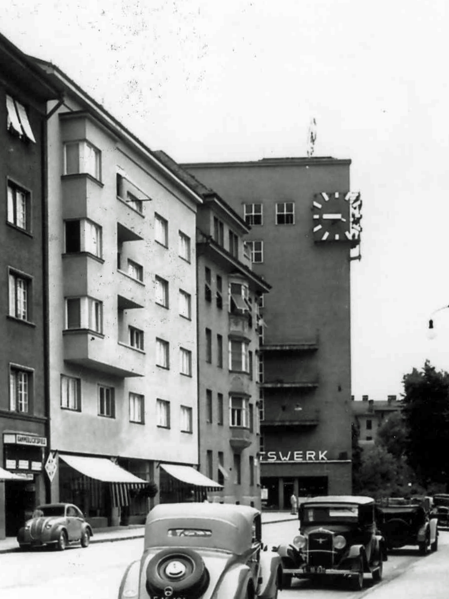 Innsbruck, EWI Hochhaus um 1930