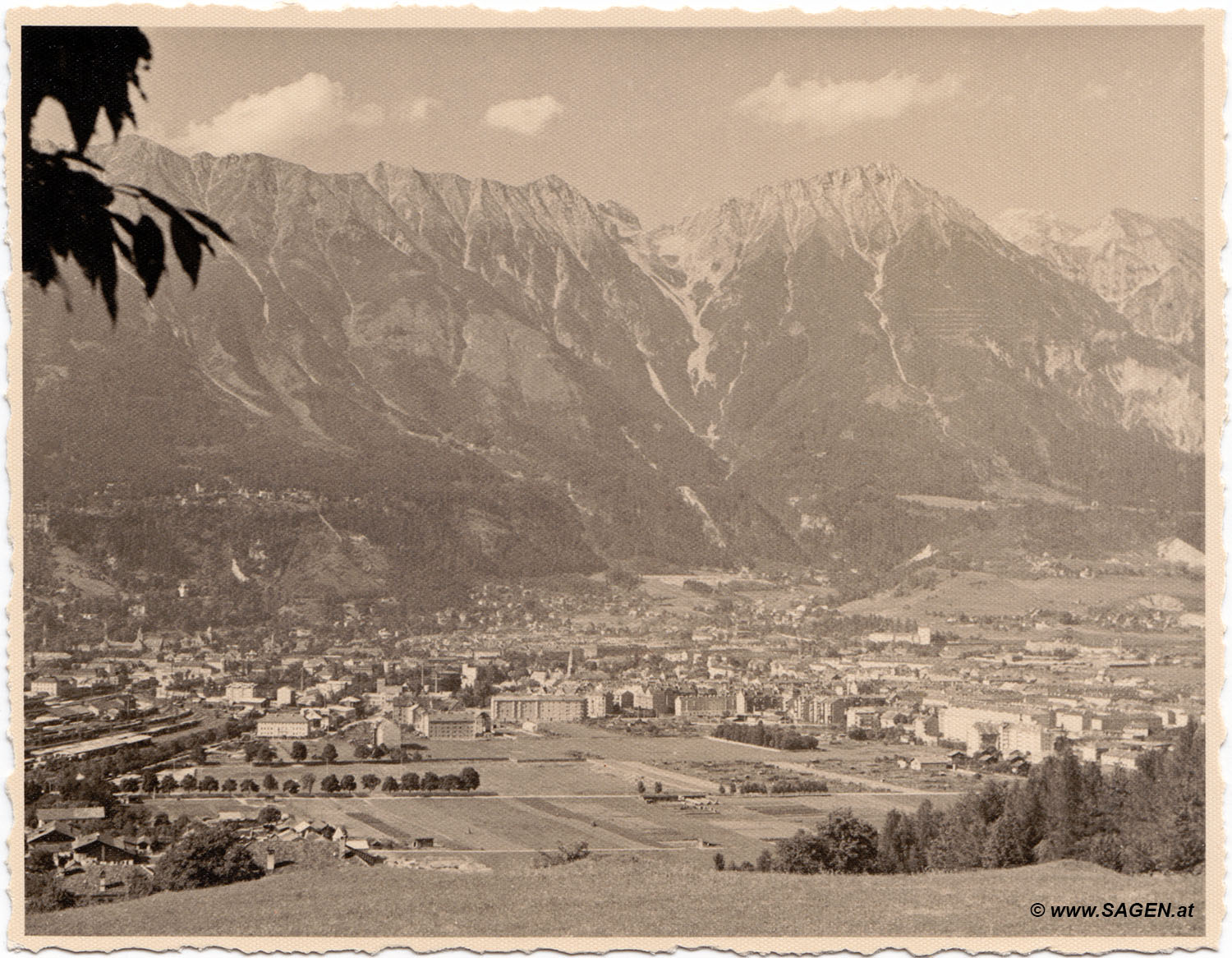 Innsbruck gegen Norden, 1950