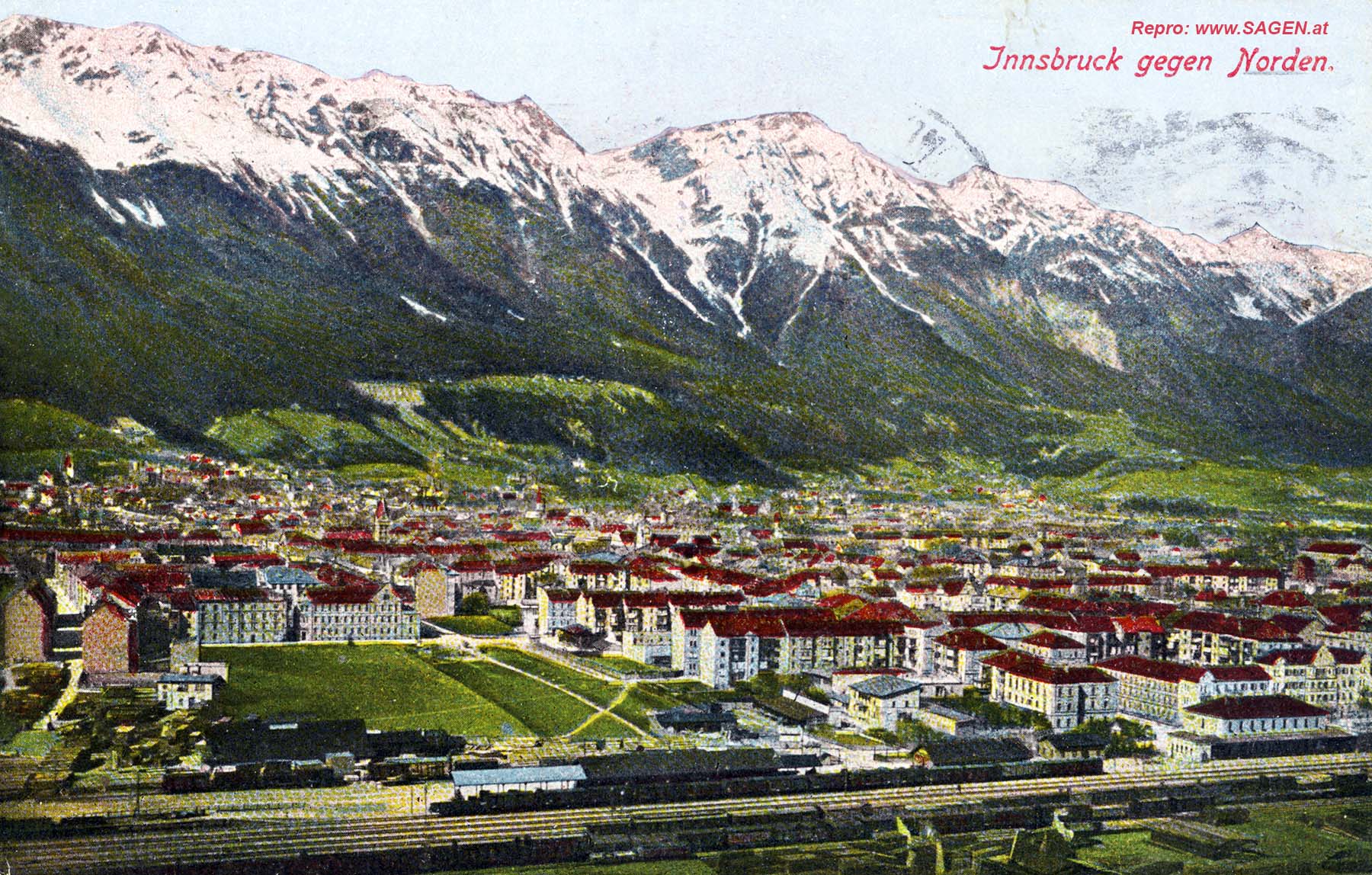 Innsbruck gegen Norden