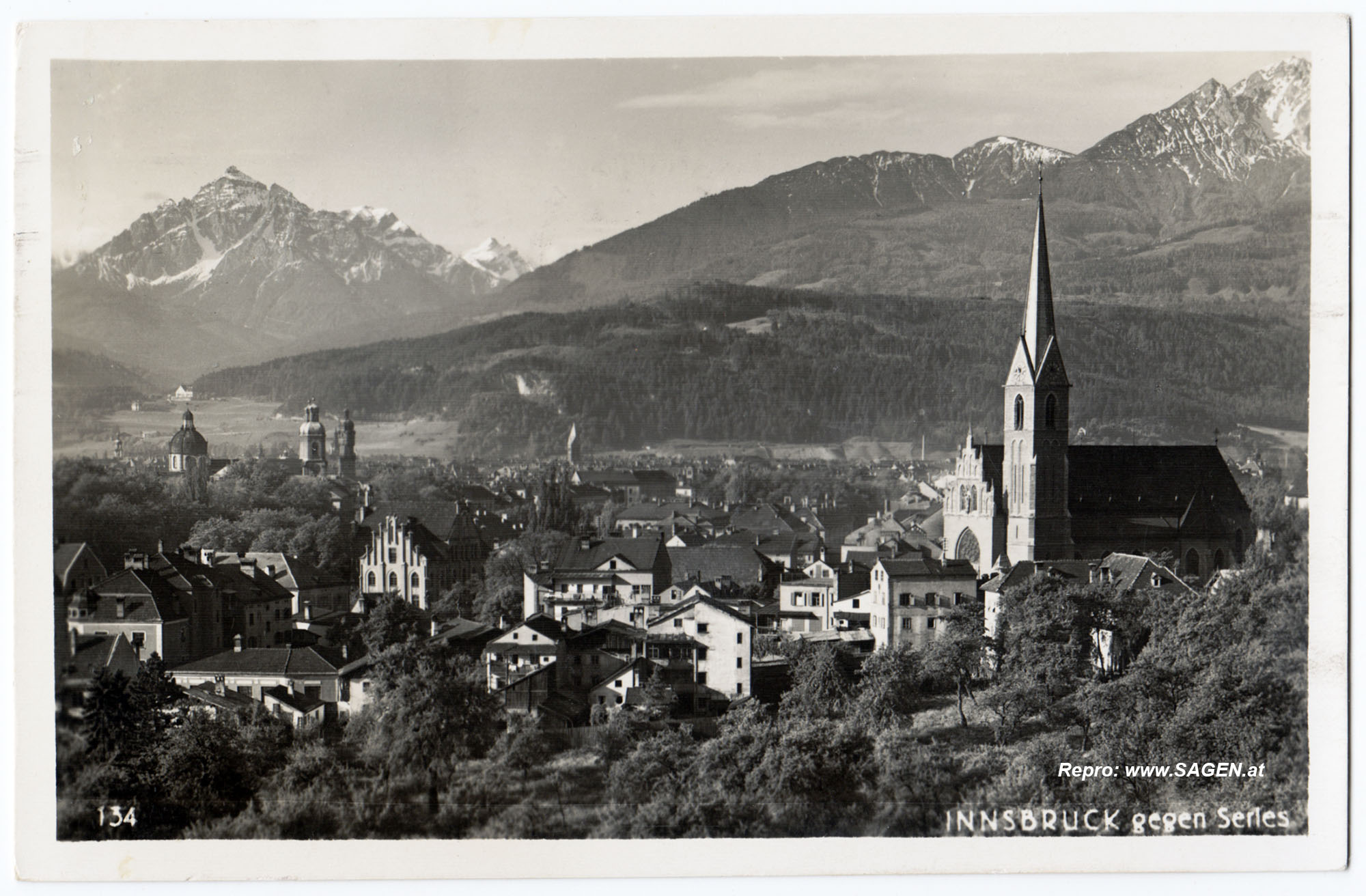 Innsbruck gegen Serles