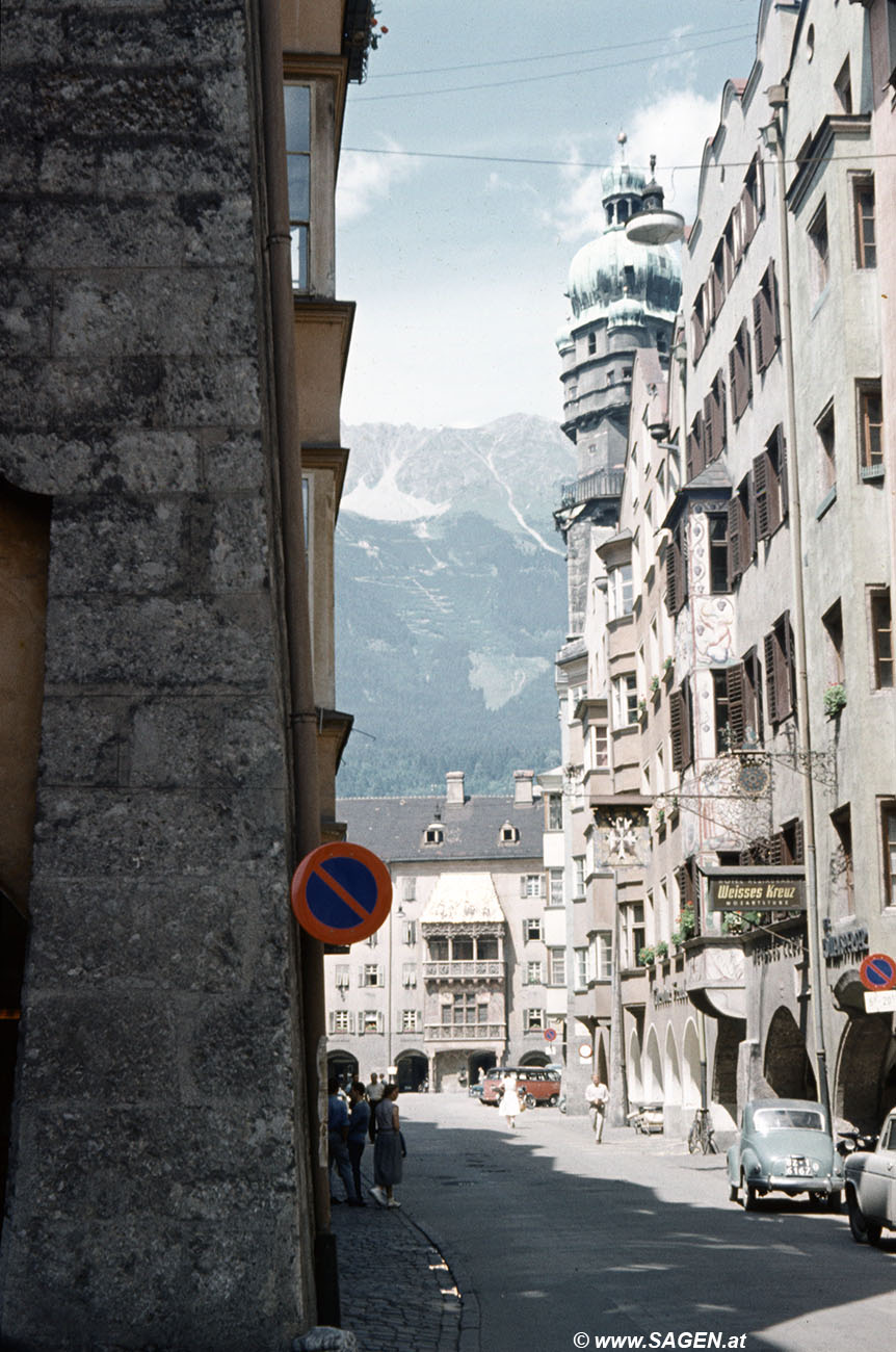 Innsbruck, Herzog-Friedrich-Straße, 1957
