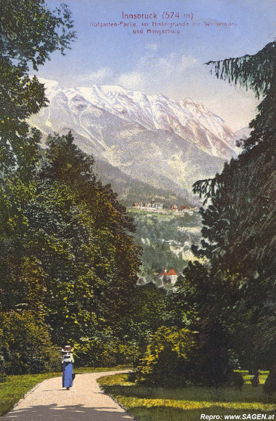 Innsbruck Hofgarten 1913