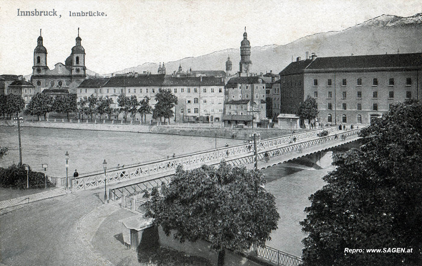 Innsbruck Innbrücke 1905