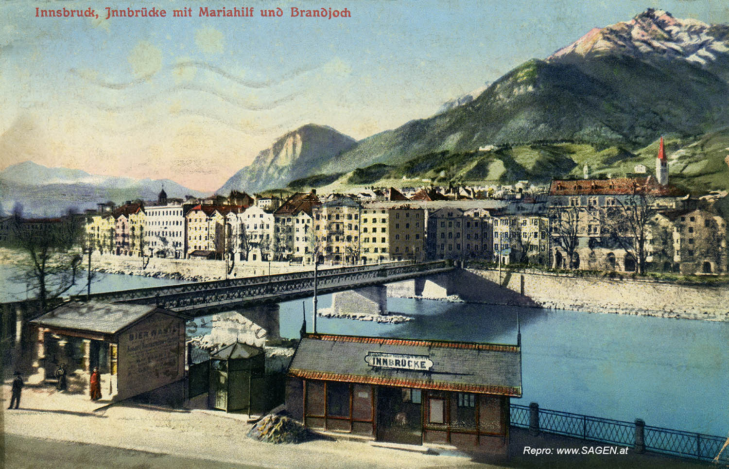 Innsbruck Innbrücke 1912