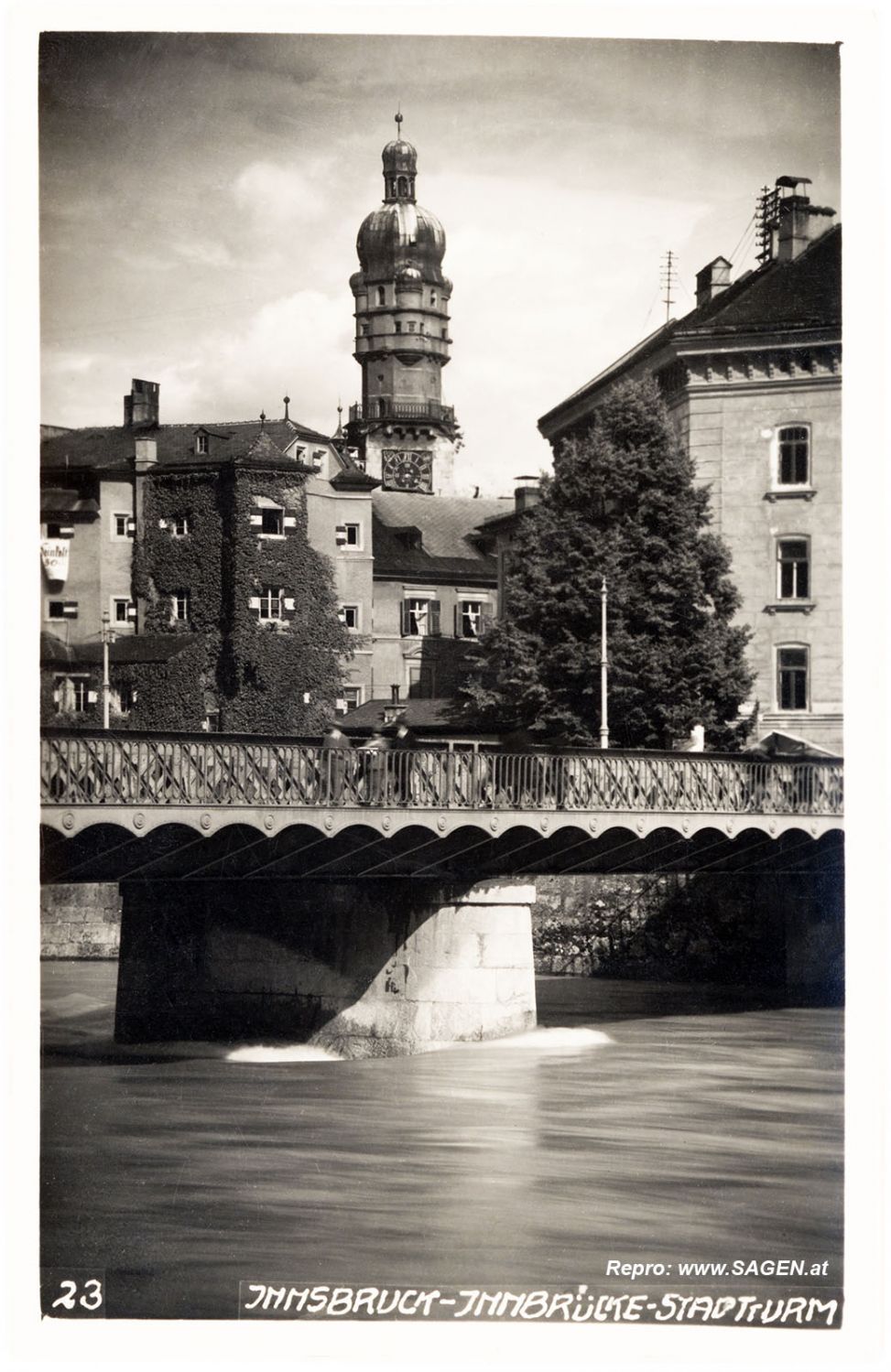 Innsbruck - Innbrücke - Stadturm
