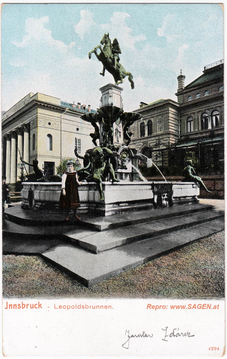 Innsbruck Leopoldsbrunnen