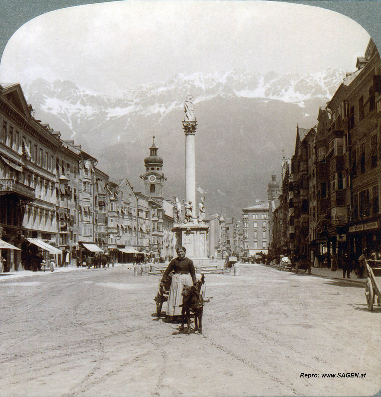 Innsbruck Maria-Theresien-Straße, 1898