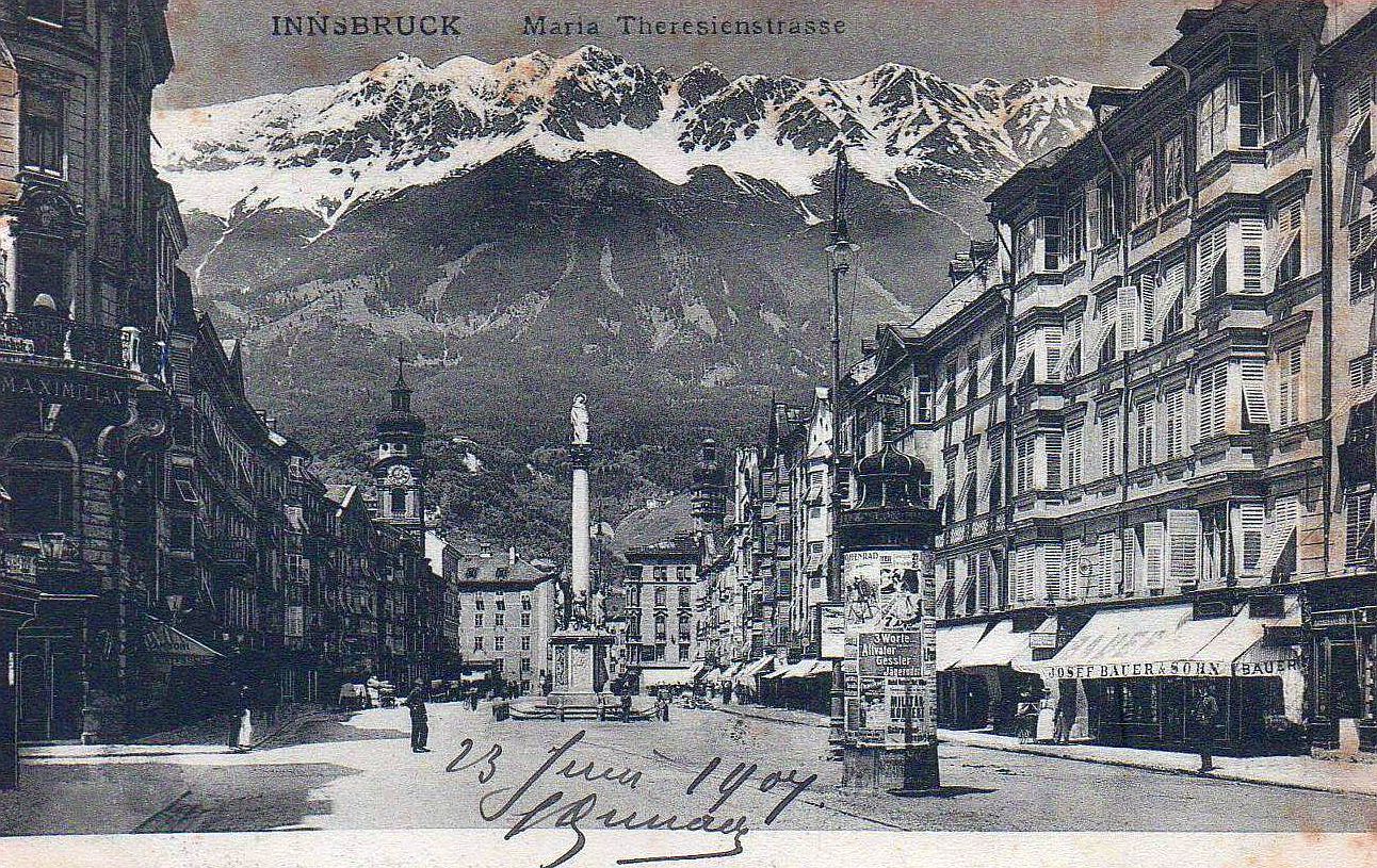 Innsbruck Maria-Theresien-Straße 1904
