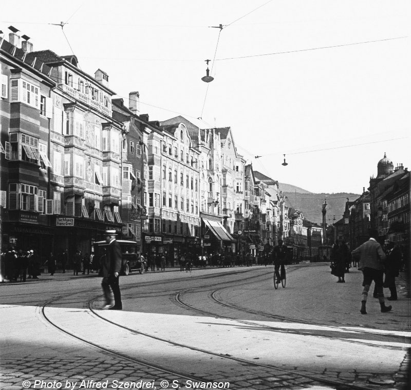Innsbruck Maria-Theresien-Straße, 1920er Jahre