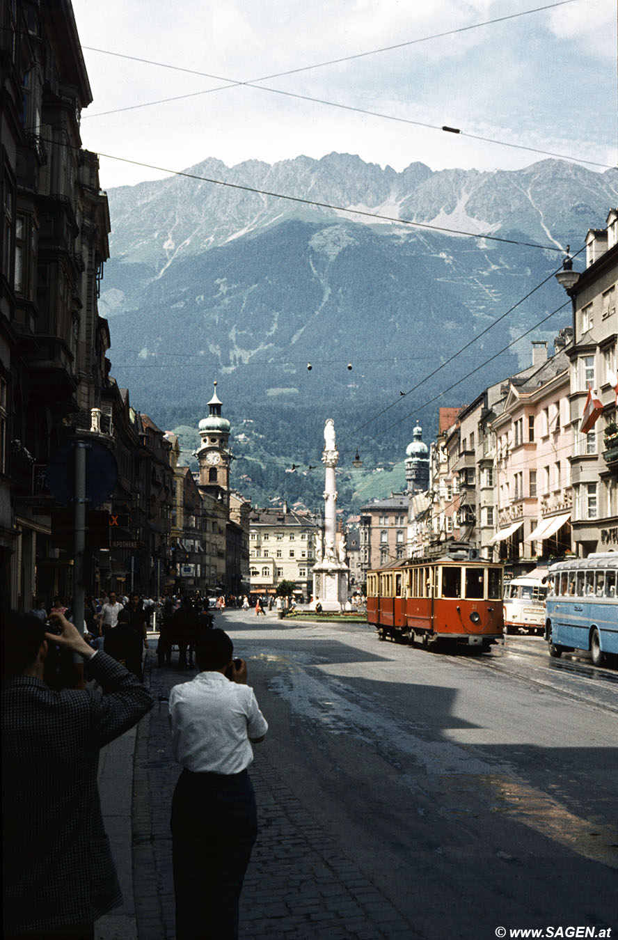 Innsbruck, Maria-Theresien-Straße, 1957