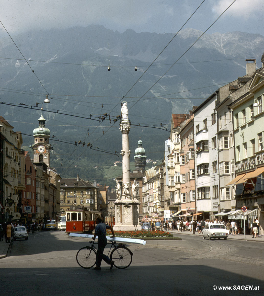 Innsbruck Maria-Theresien-Straße, 1965
