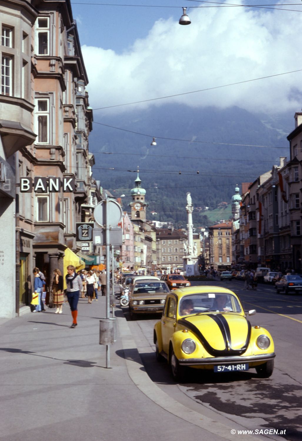 Innsbruck Maria-Theresien-Straße 1970er-Jahre