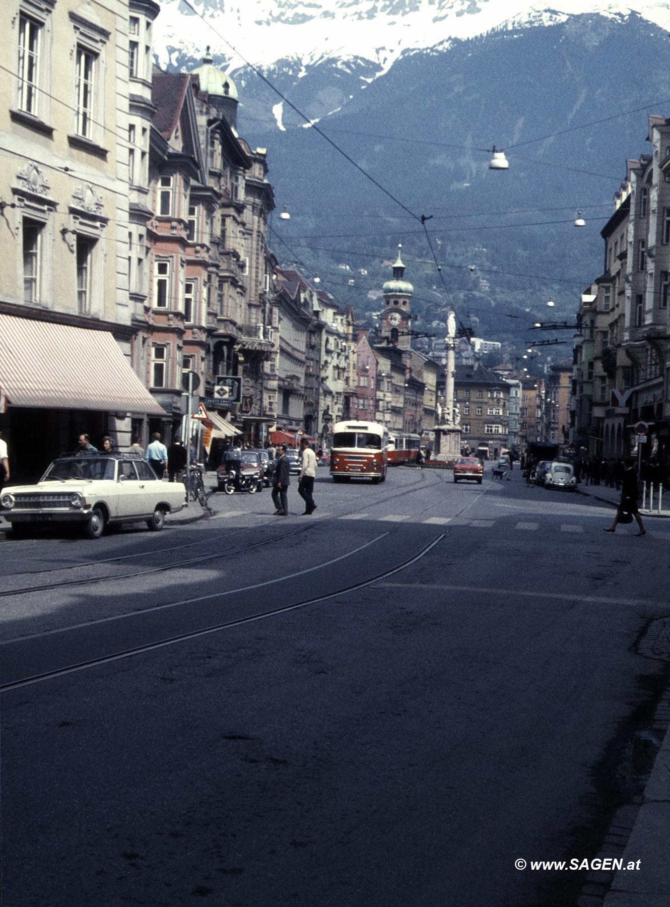 Innsbruck, Maria-Theresien-Straße 1970er-Jahre