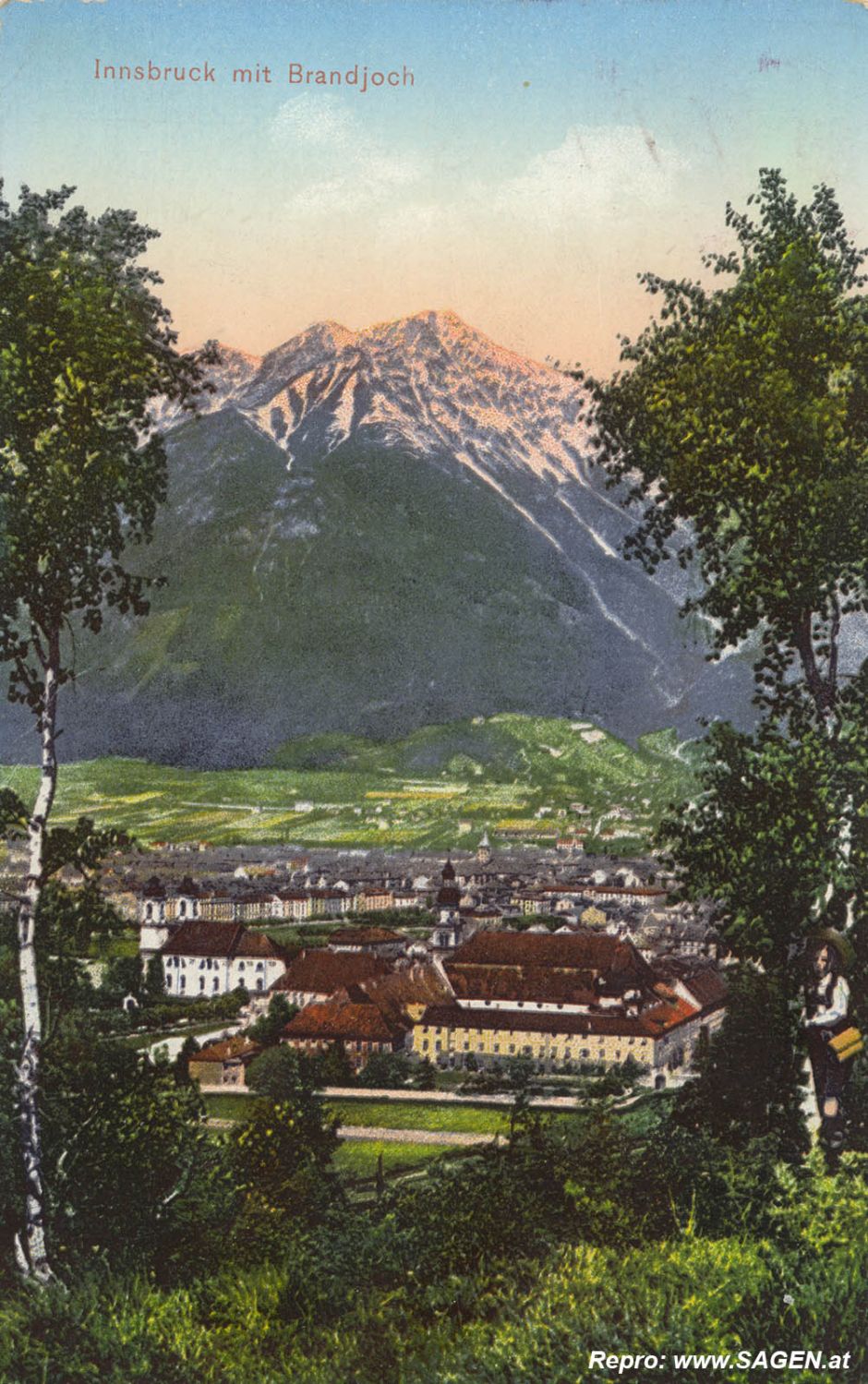 Innsbruck mit Brandjoch