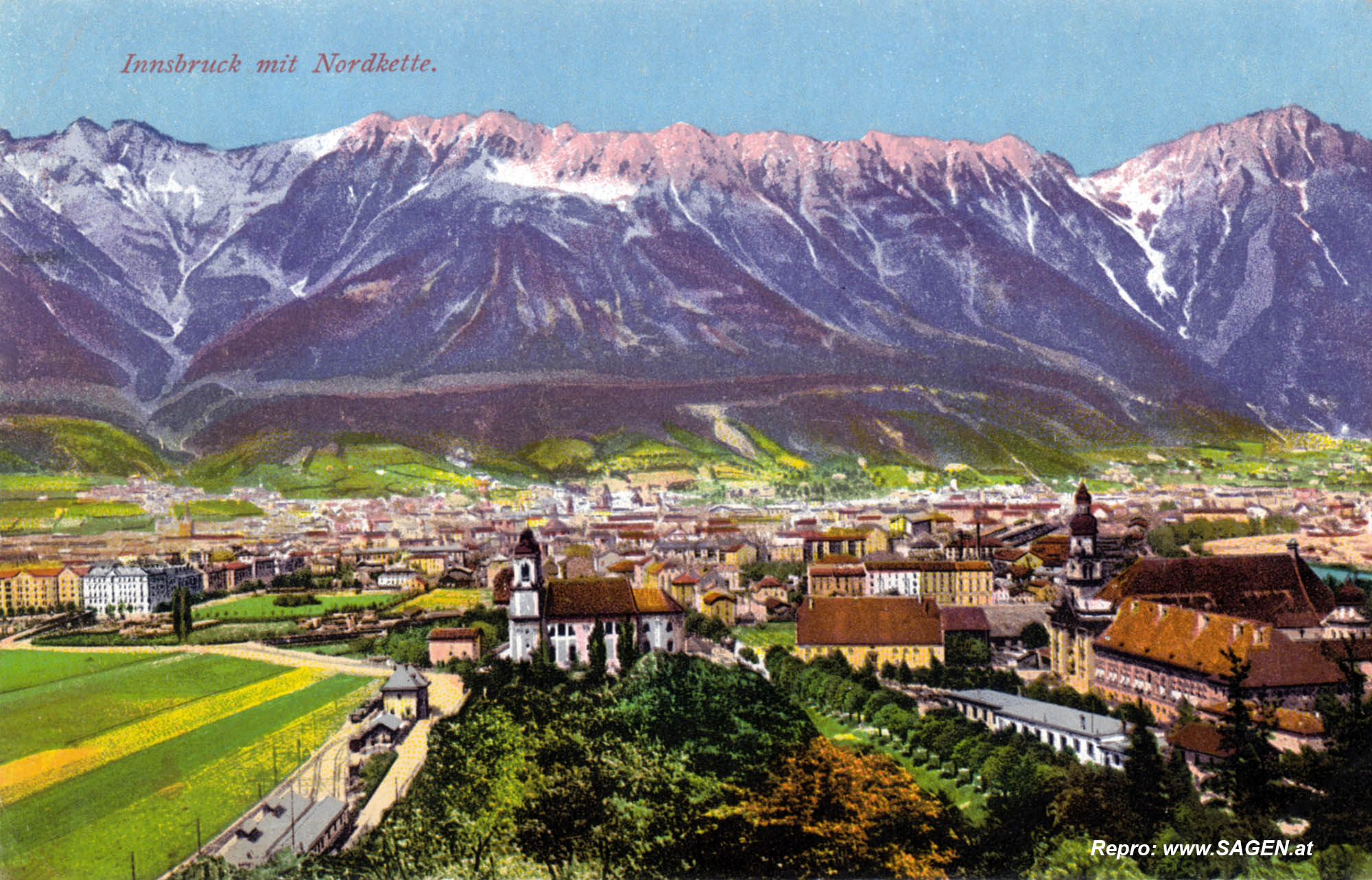 Innsbruck mit Nordkette