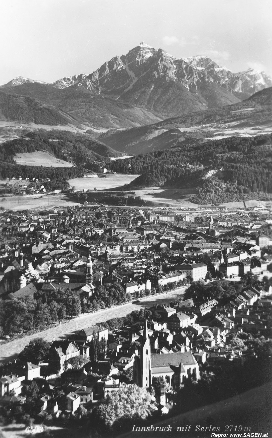 Innsbruck mit Serles