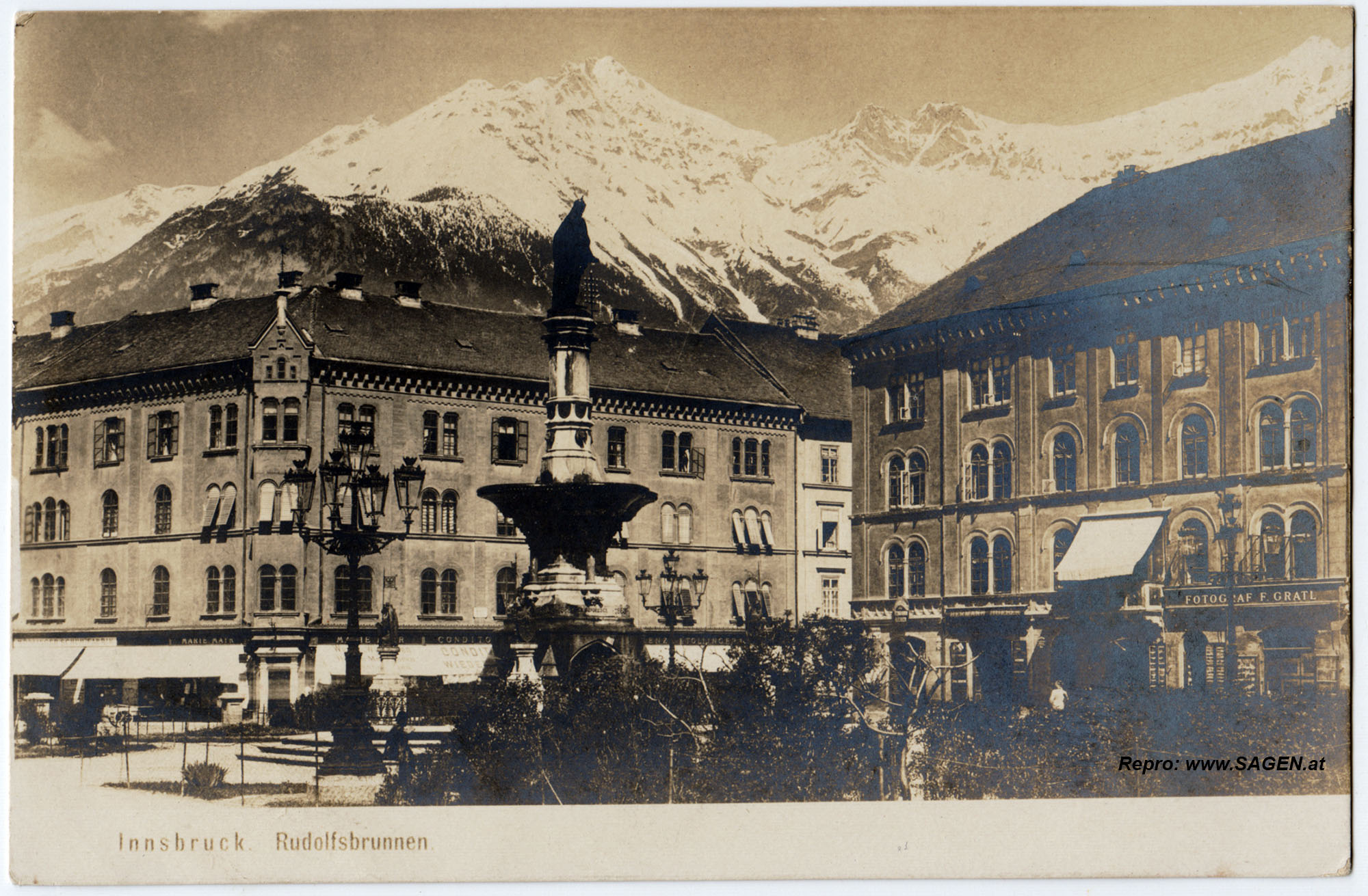 Innsbruck Rudolfsbrunnen