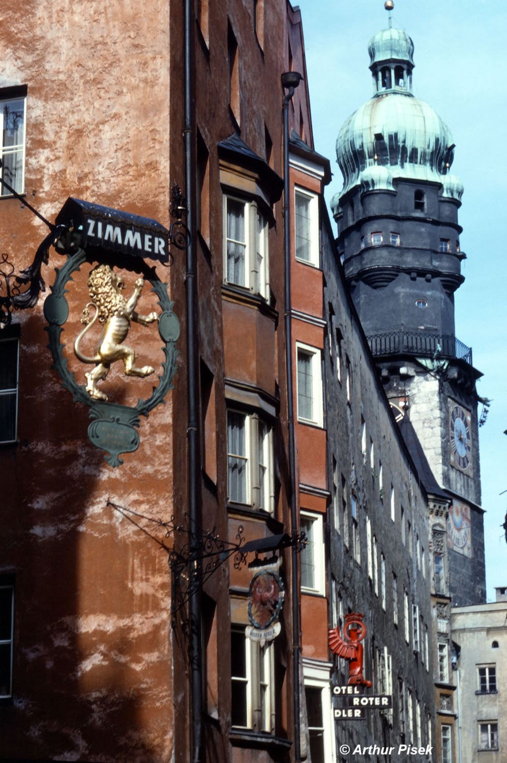 Innsbruck Sailergasse Stadtturm 1967