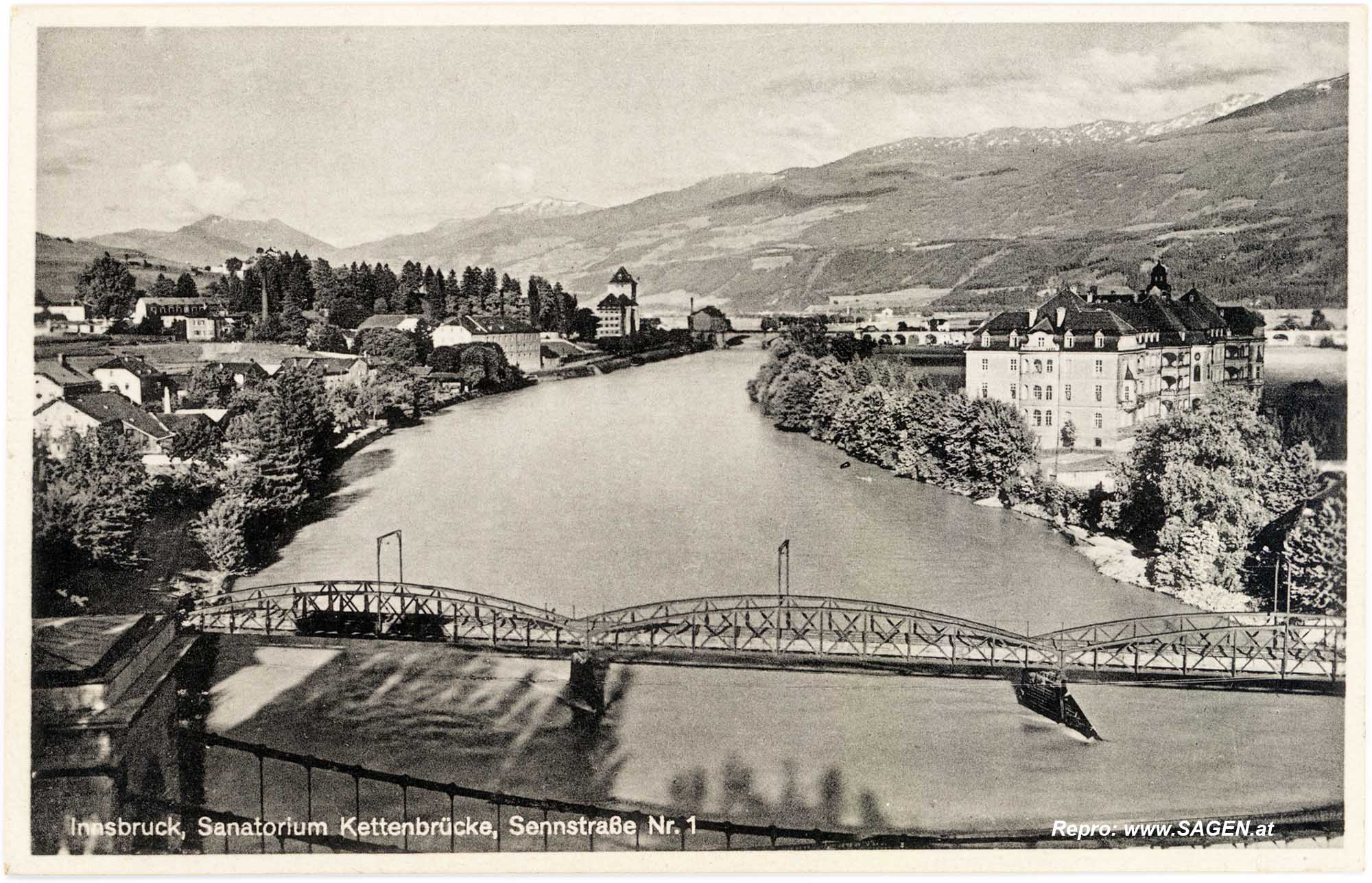 Innsbruck, Sanatorium Kettenbrücke
