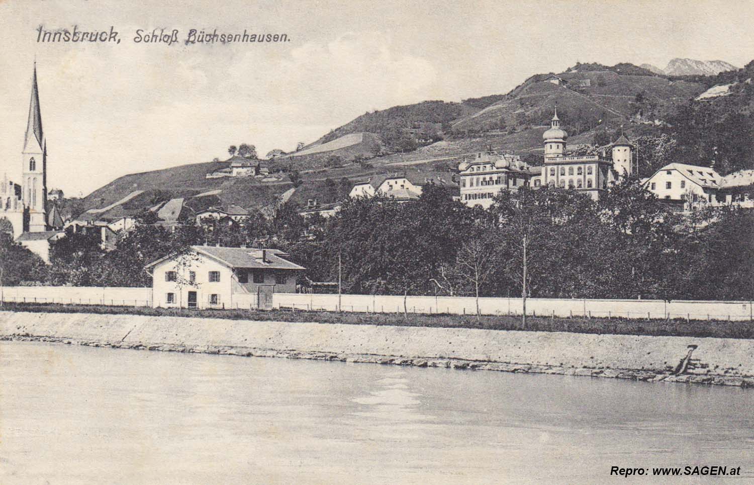 Innsbruck, Schloss Büchsenhausen 1920