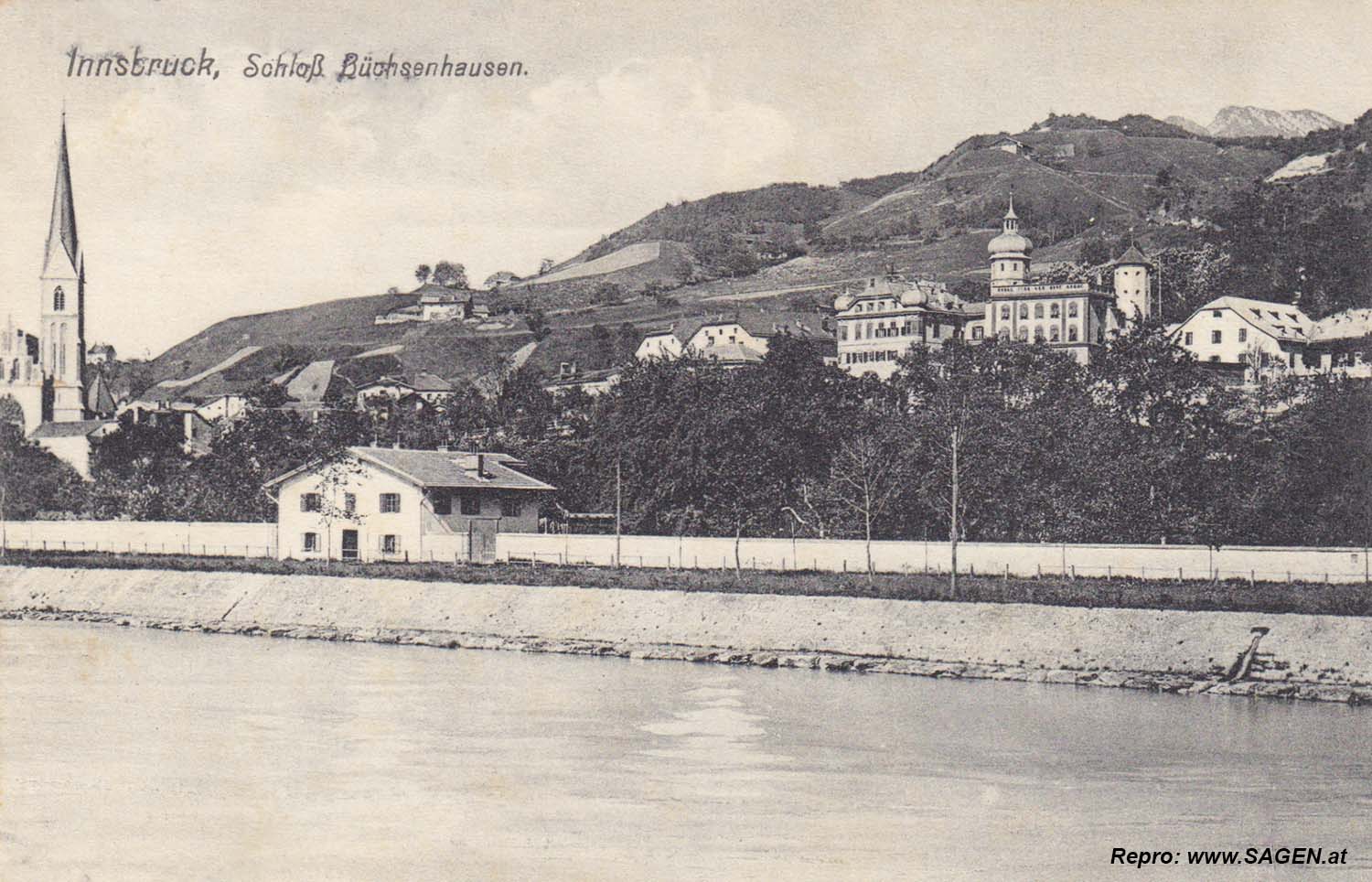 Innsbruck, Schloss Büchsenhausen 1920