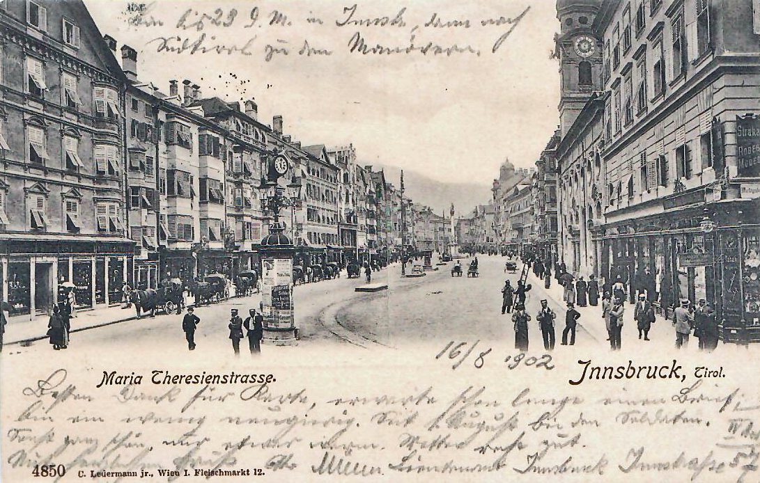 Innsbruck, Theresien Strasse