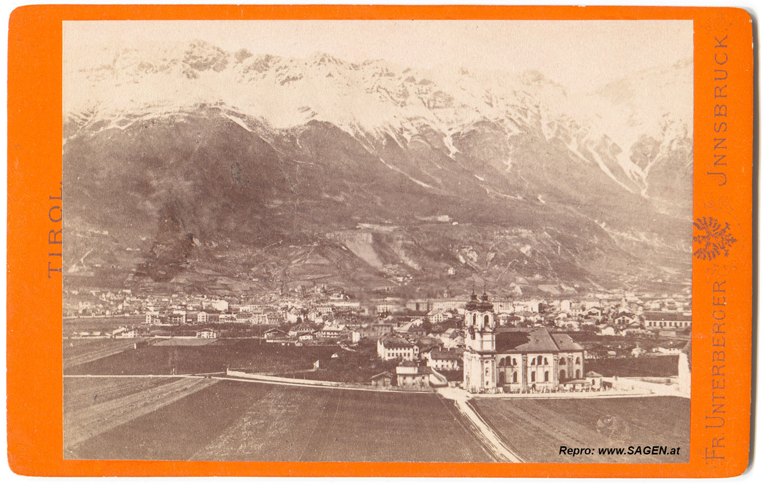 Innsbruck um 1870