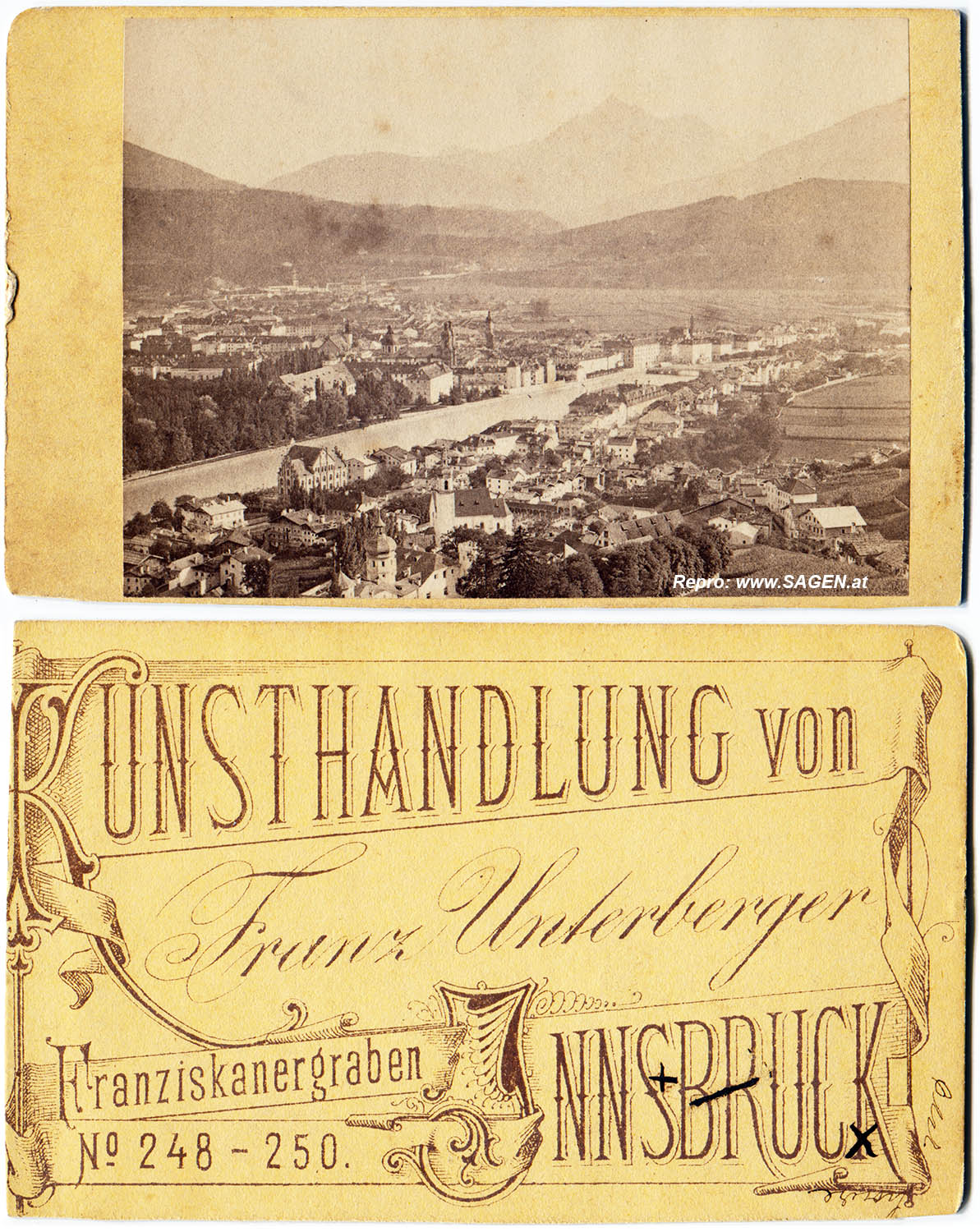 Innsbruck um 1870