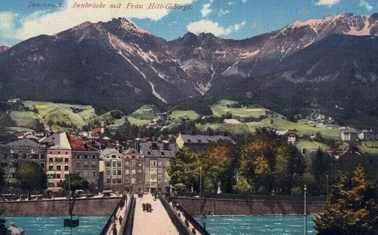 Innsbruck um 1910, Innbrücke