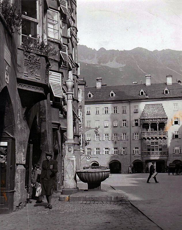 Innsbruck um 1930, Herzog-Friedrich-Straße