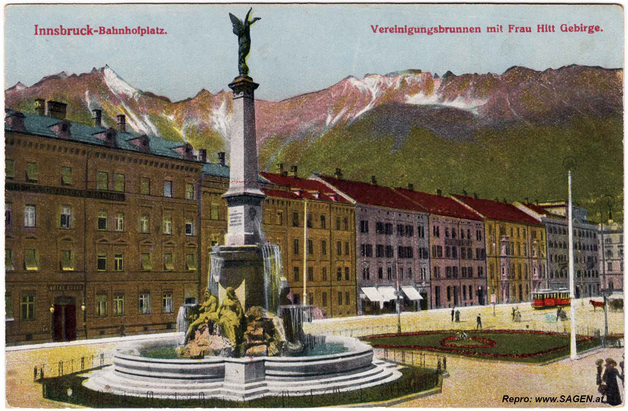 Innsbruck Vereinigungsbrunnen