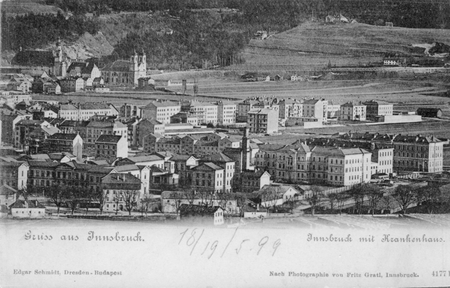 Innsbruck, von Hötting gen Wilten