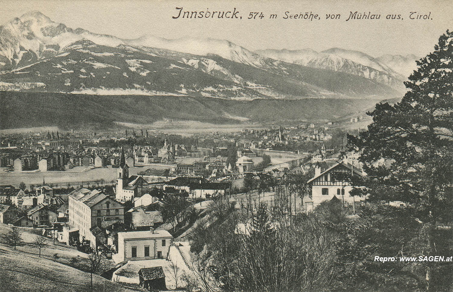Innsbruck von Mühlau