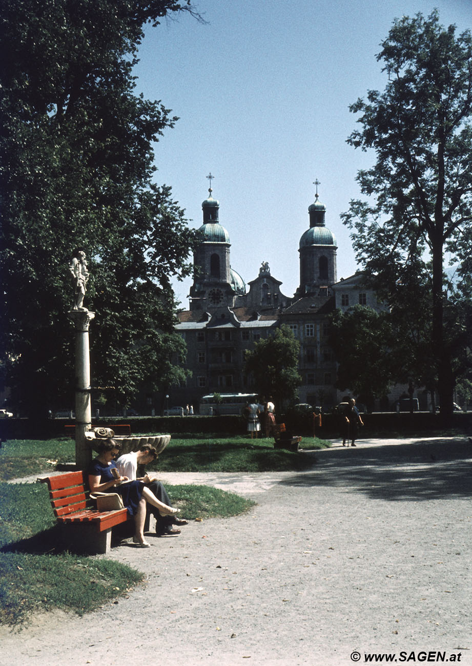 Innsbruck Waltherpark 1960er Jahre