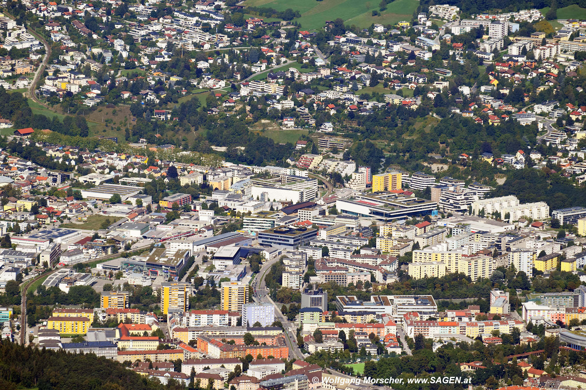 Innsbruck Westen vom Patscherkofel