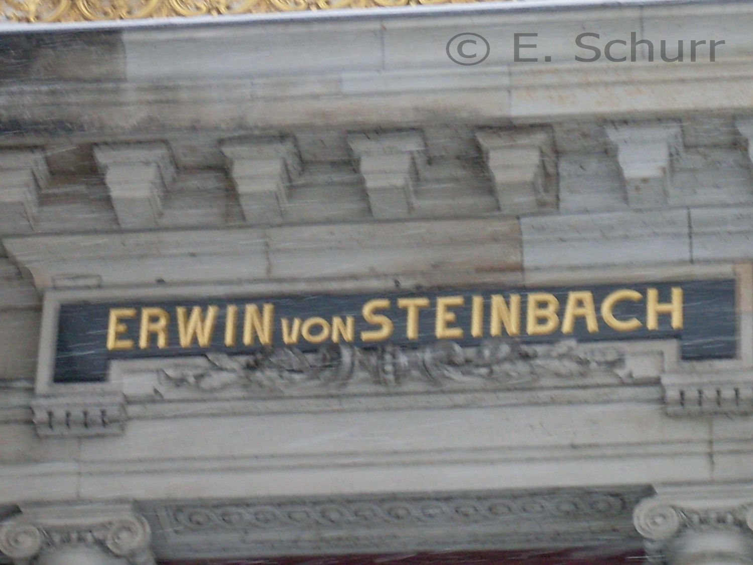 Inschriften an der Akademie der Bildenden Künste Dresden
