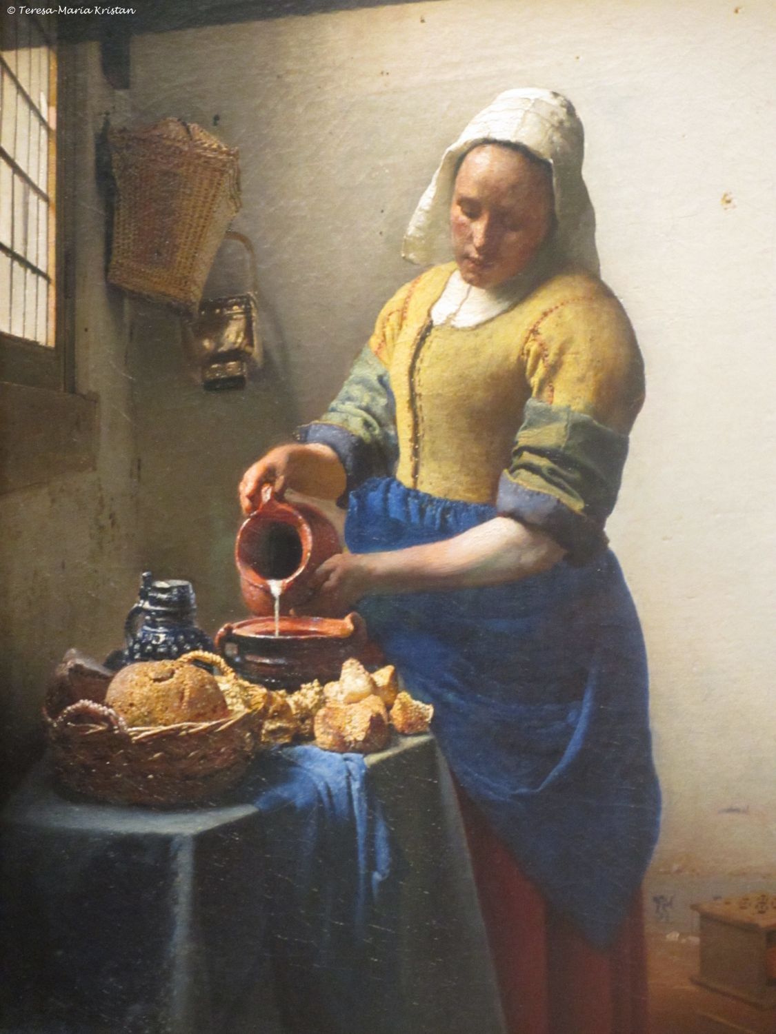 Jan Vermeer  Dienstmagd mit Milchkrug