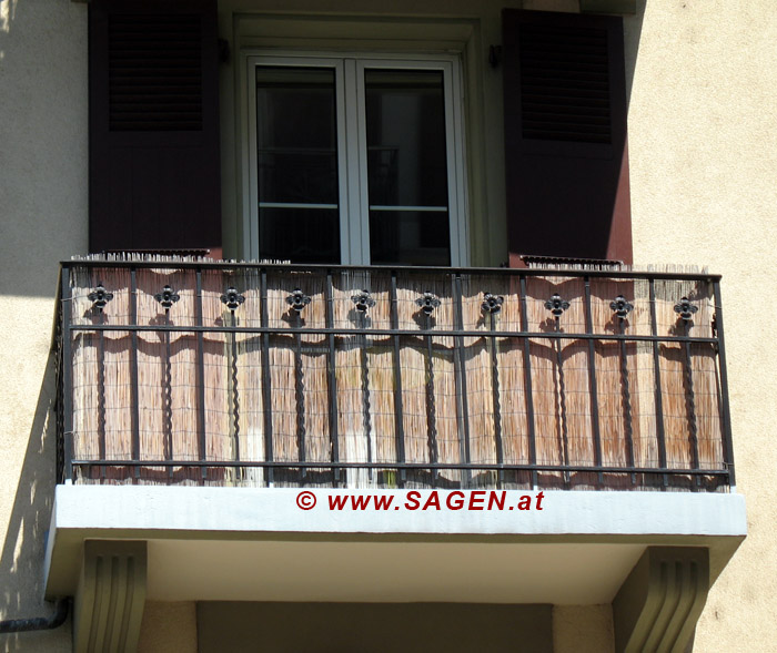Jugendstilbalkongitter in Lausanne