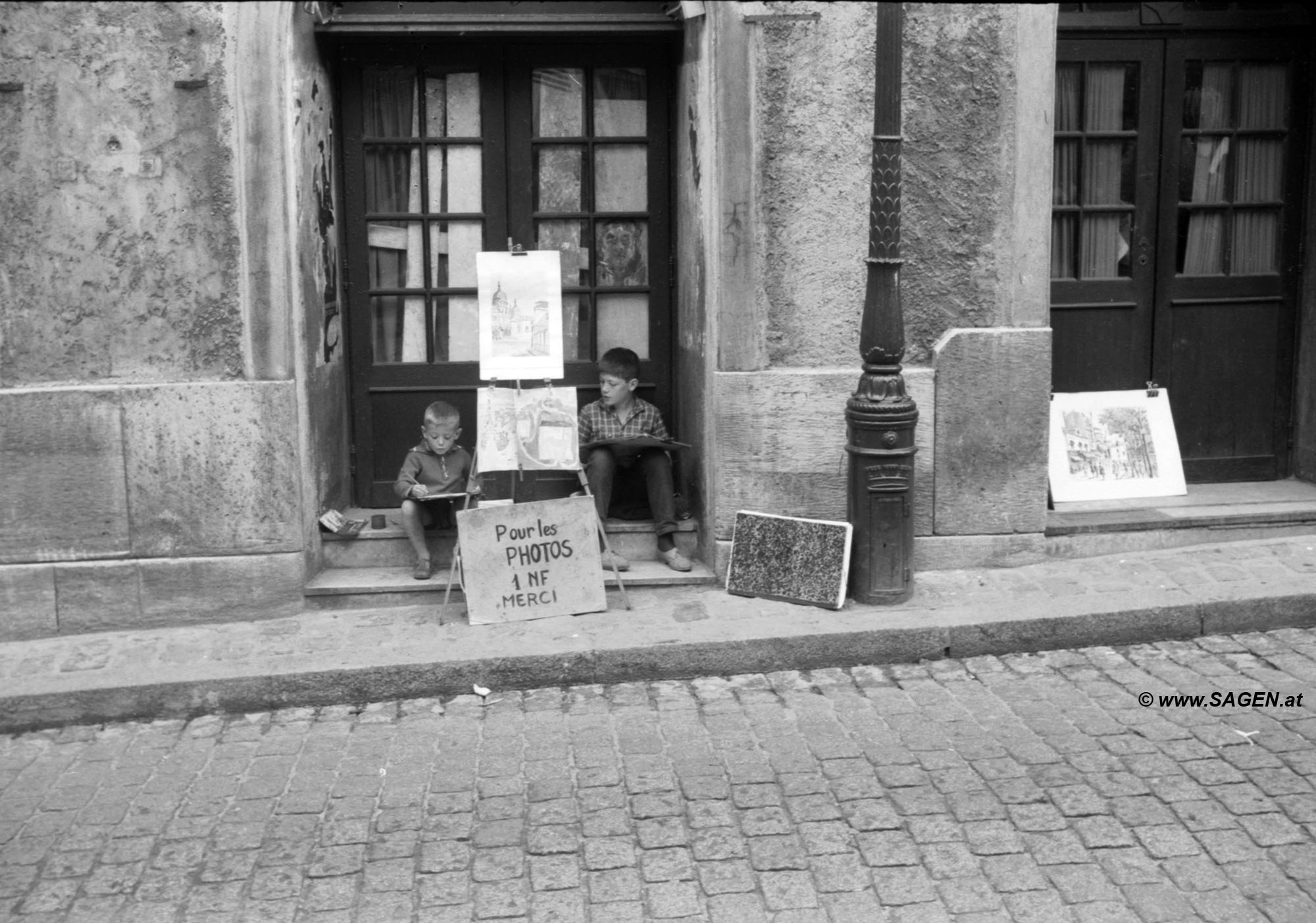 Junge Maler Paris 1960